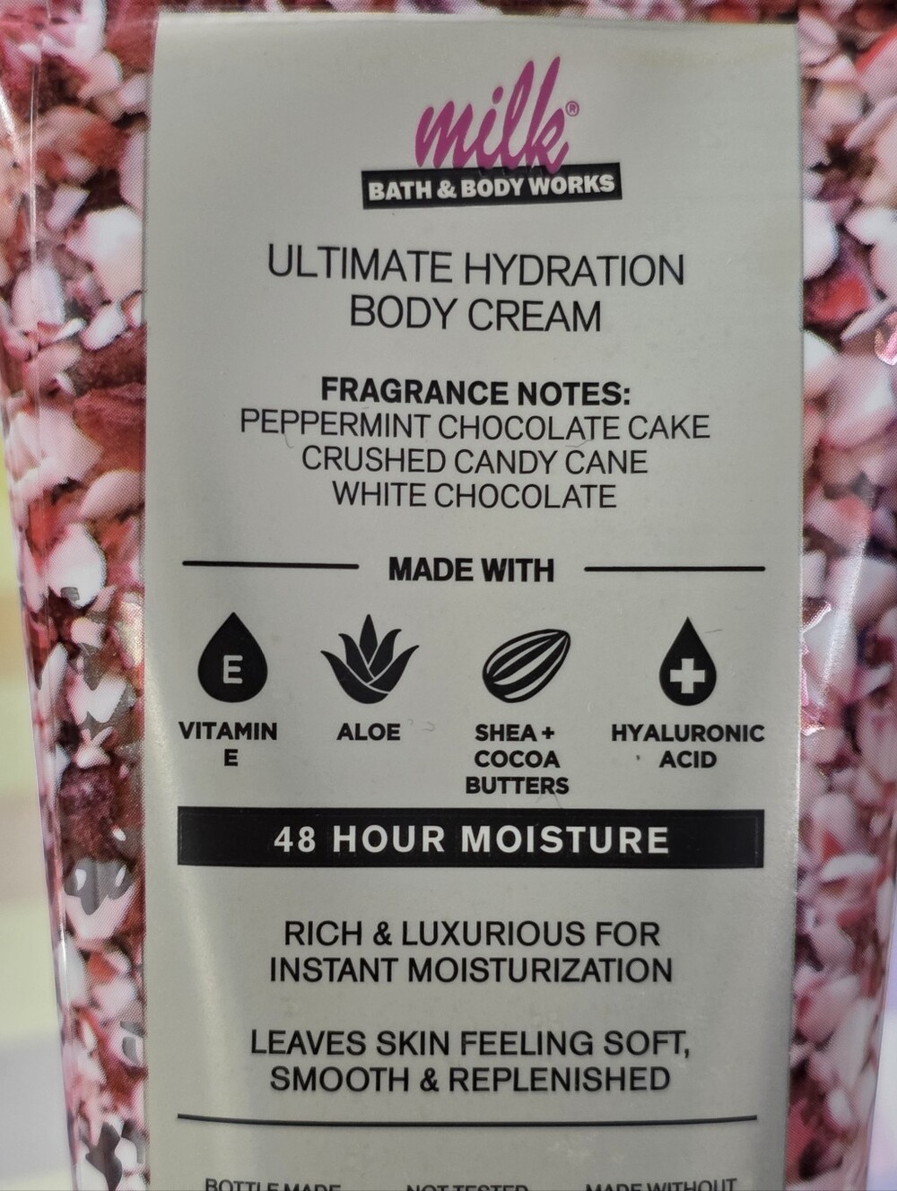 Bath & Body Milk Bar Peppermint Bark Truffle 6 Piece Body Care Gift Set NEW RARE - Picture 12 of 16